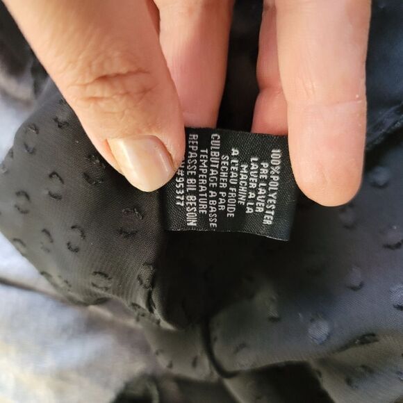 Sanctuary sheer  black flutter sleeve blouse - Picture 2 of 8